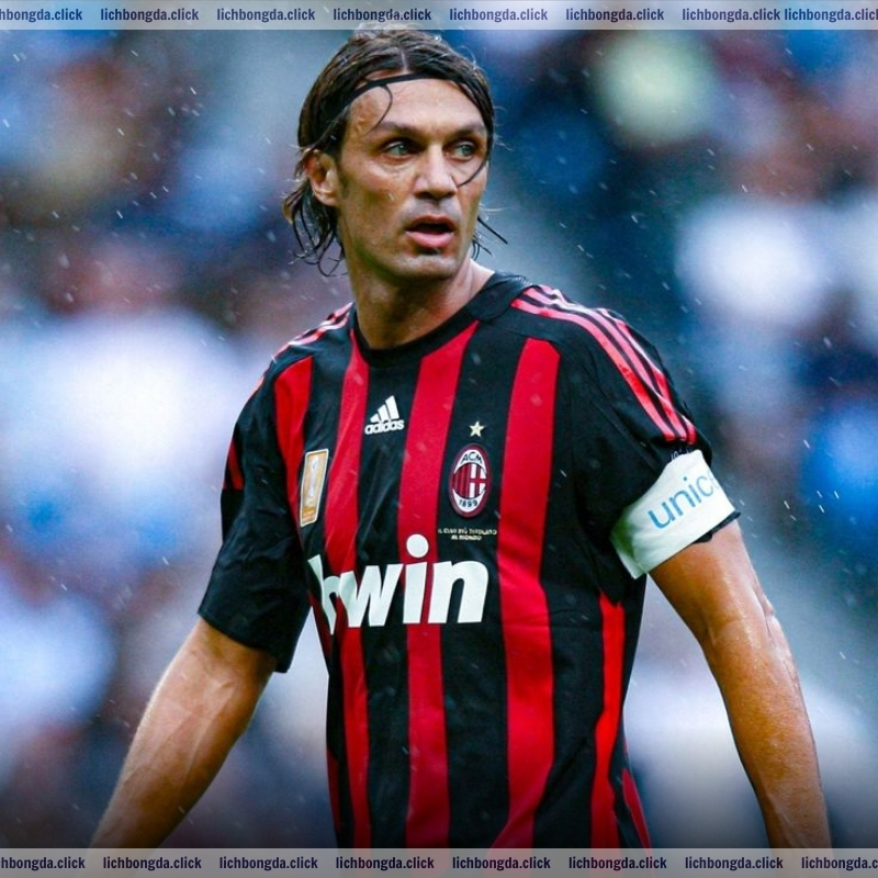 Paolo Maldini hậu vệ trái hay nhất mọi thời đại